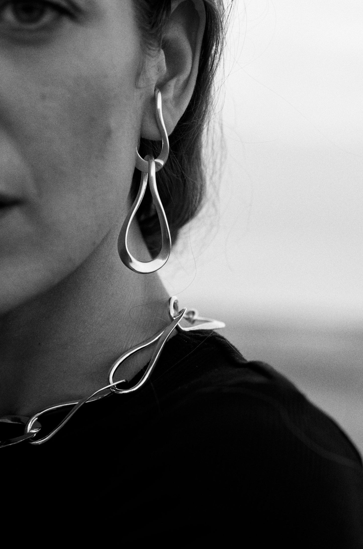 Boucles d'oreilles longues Willy