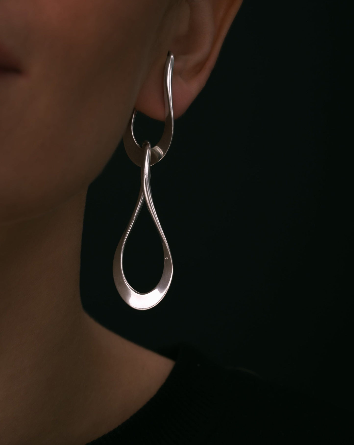 Boucles d'oreilles longues Willy