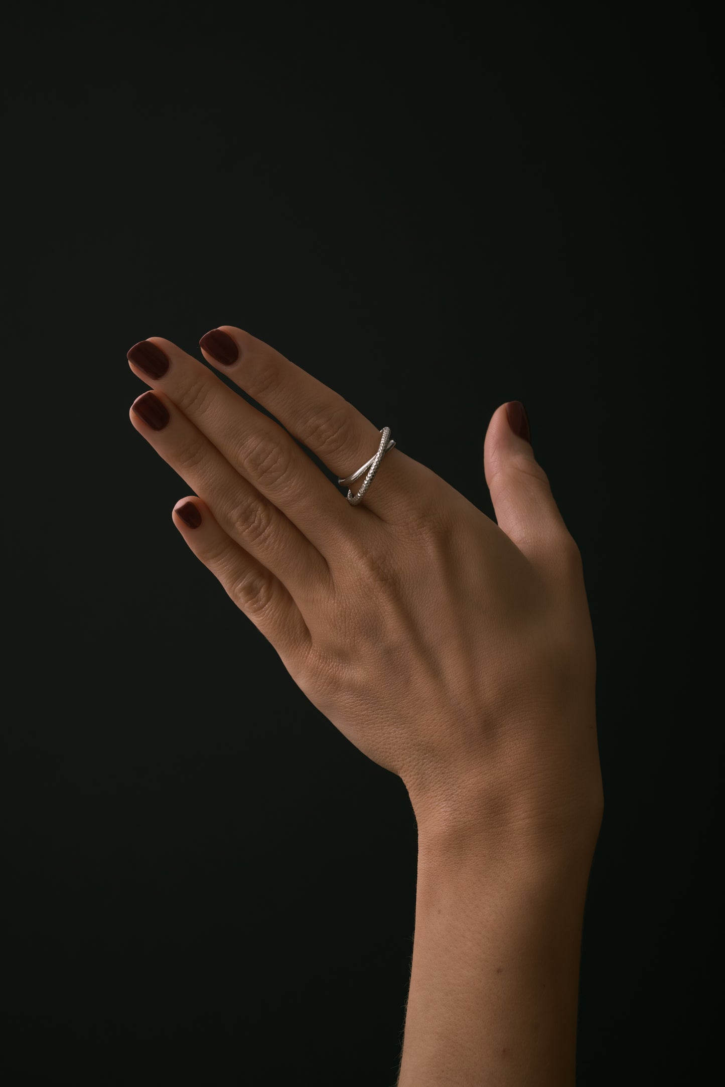 Twisty Ring Textured