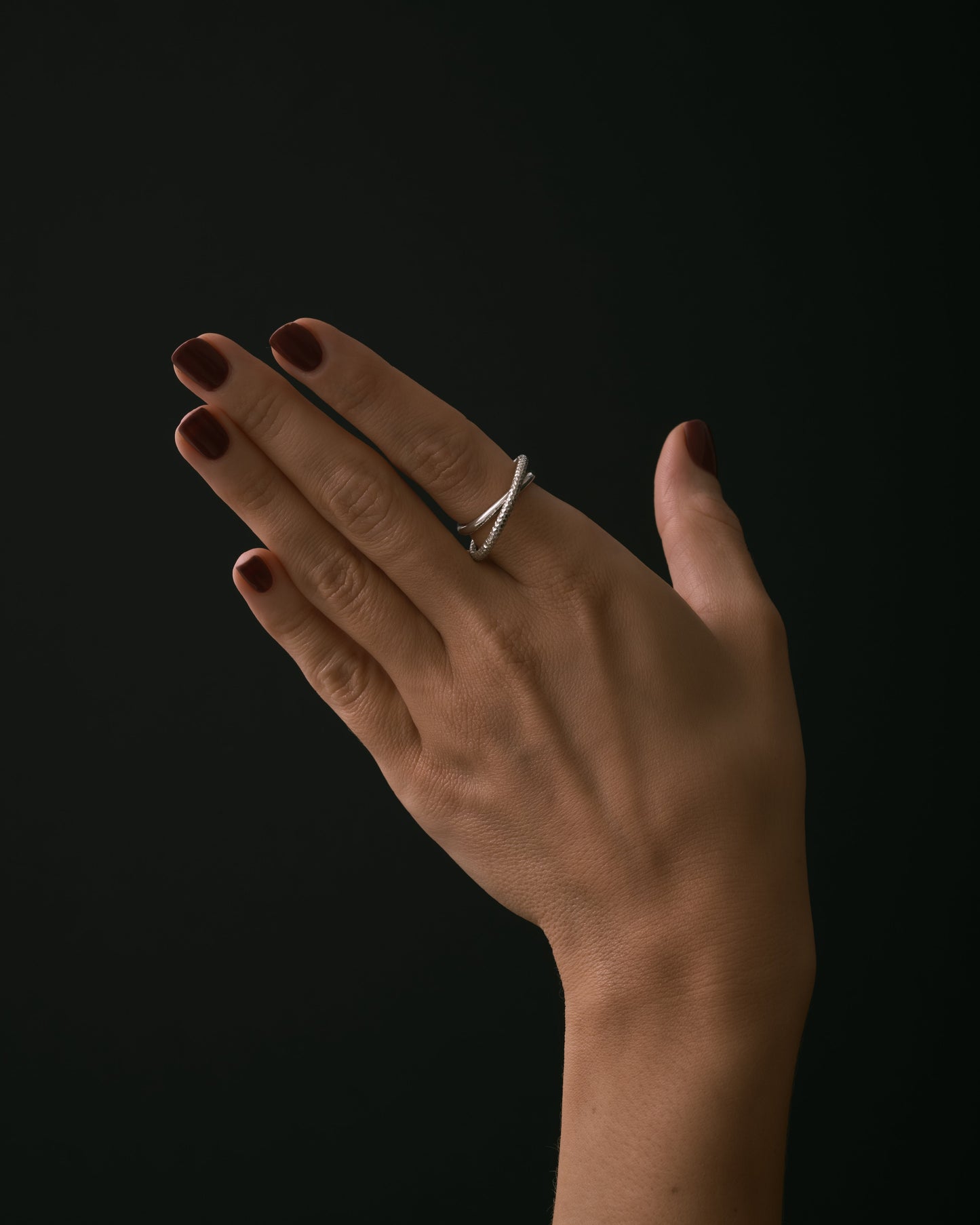 Twisty Ring Textured