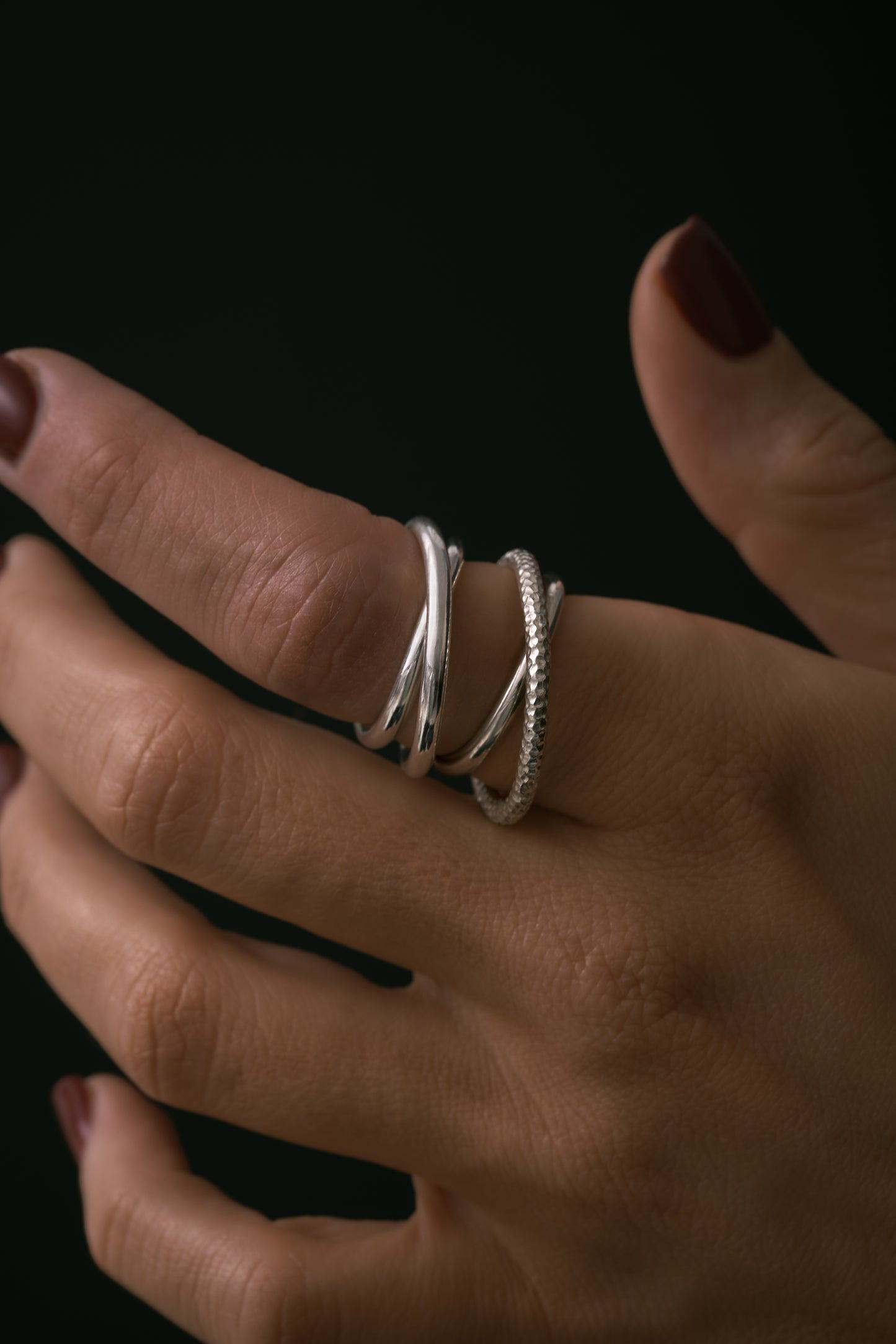 Twisty Ring Textured