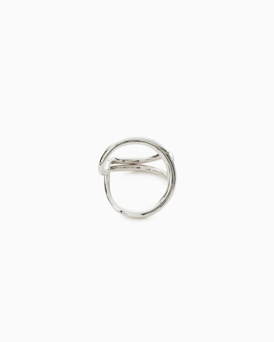 Kota ring in Silver, Packshot, Sarah Vankaster Handmade Jewelry, Flow Collection
