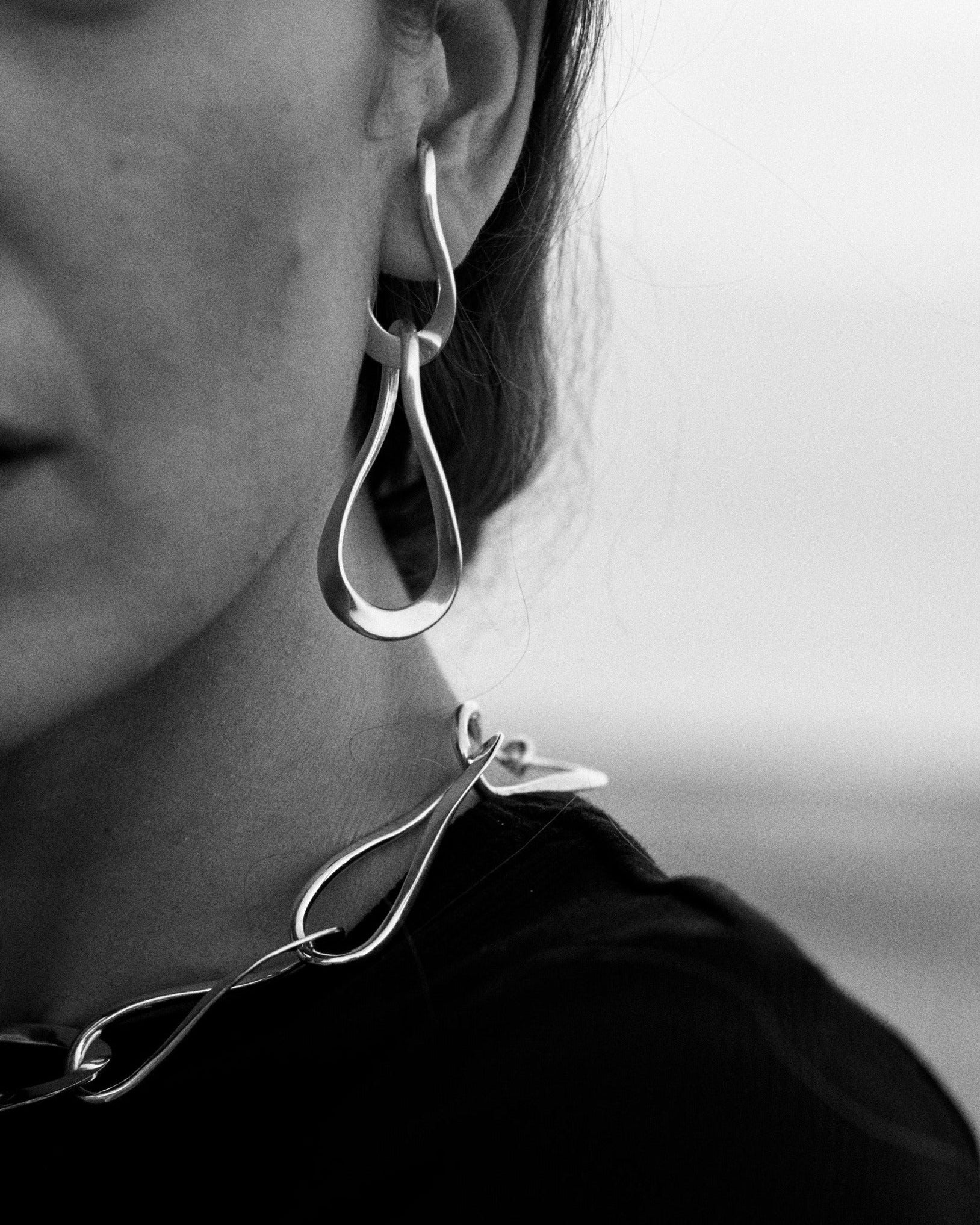 Boucles d'oreilles longues Willy