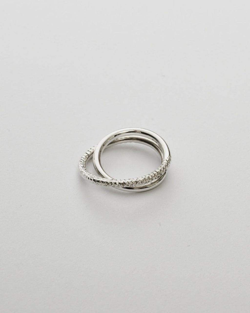 Bague Twisty Texturée