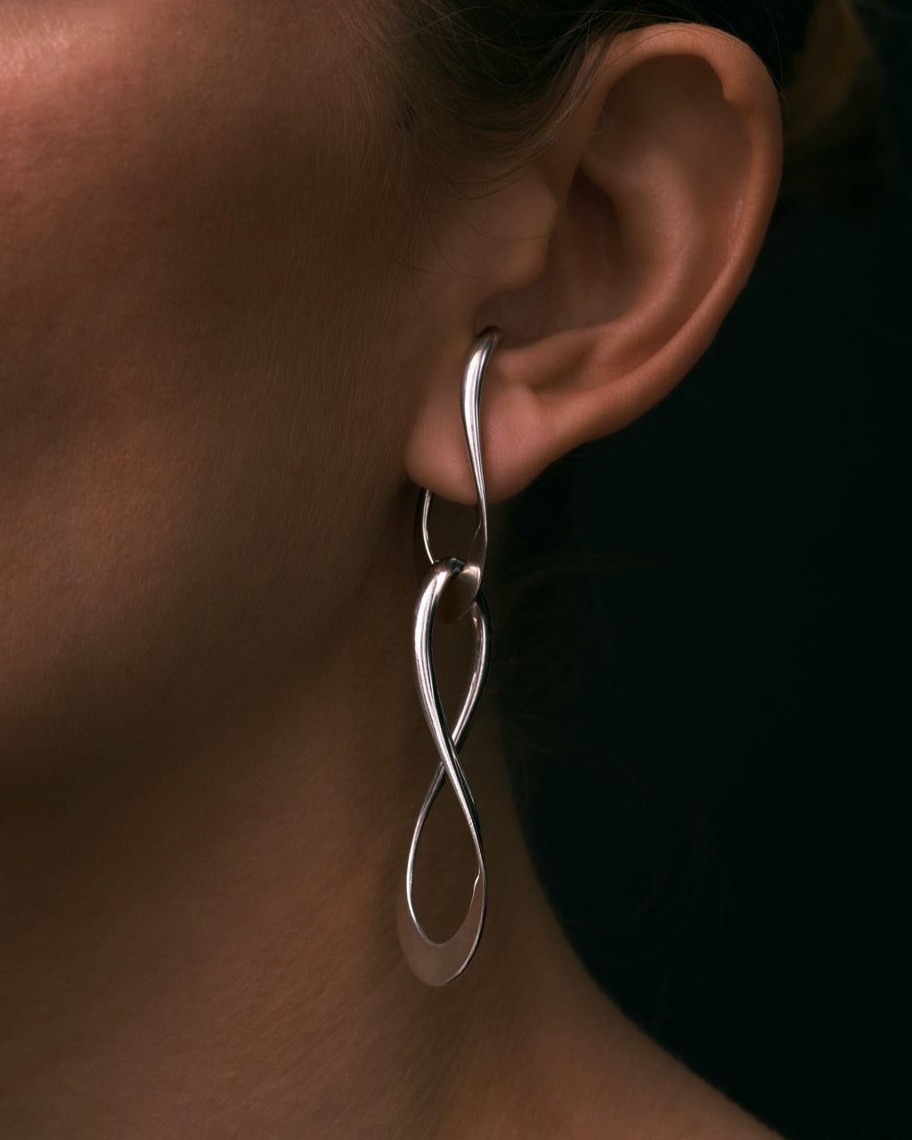 Boucles d'oreilles longues Willy