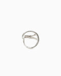 Kota ring in Silver, Packshot, Sarah Vankaster Handmade Jewelry, Flow Collection