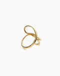 Plitvice Ring in Vermeil packshot, Sarah Vankaster Handmade Jewelry, Flow Collection