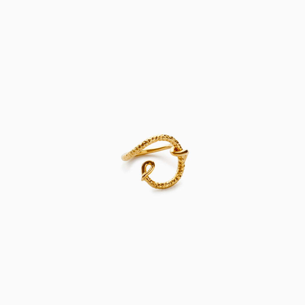 Sarah Vankaster Jewelry, Wata, bague en vermeil, fait à la main
